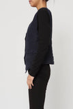 Sleeveless shirt in 100% Linen REF. 5146: Khaki / S/M-L/XL