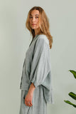 100% Linen Shirt REF. 9230: Beige