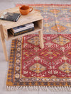 Moroccan Oasis Boho Rug Large Area Rug Home Décor - Red/Grey