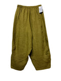 8414 LINEN PANTS WITH POCKETS, OVERSIZED FIT, BEST SELLER: ROUILLE