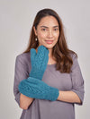 Cable Knit Mittens. SG201: Cream