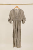 Linen dress REF. 72341: Wasabi