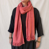 BIBEK Unisex Banana Yarn Scarf: Twilight Green