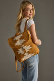 Camel & Cream Aztec Backpack