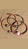Single knotted pearl bracelet